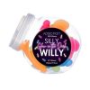 Addiction Silly Willy Glow In The Dark Silicone Dildo - Multicolor - Image 2
