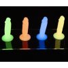 Addiction Silly Willy Glow In The Dark Silicone Dildo - Multicolor - Image 4