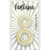 Fantasia Double Stack Cock Rings - Yellow