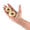 Fantasia Double Stack Cock Rings - Yellow - Image 3