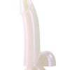 Fantasia Smooth Dildo 5in - White