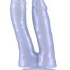Fantasia Double Trouble Dildo - Lavender