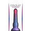 Colours Stacked Silicone Dildo 6in - Pink/Blue - Image 4