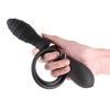 Renegade InflataPlay Silicone Inflatable Anal Plug - Black - Image 3