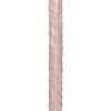 Slim Jim Duo Veined Super Slim Double Dildo 17in Vanilla