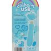 Unihorn Mount`n Peak Rechargeable Silicone USB Bullet - Blue - Image 4