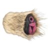 Creature Cocks Savage She-Wolf Pussy Silicone Stroker - Black/Brown/Pink