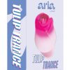 Aria Tulip Trance Rechargeable Silicone Clitoral Stimulator - Pink
