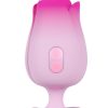 Aria Tulip Trance Rechargeable Silicone Clitoral Stimulator - Pink
