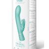 The Rabbit Company The Travel Rabbit Rechargeable Silicone Vibrator - Aqua