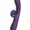 The Rabbit Company The Rolling Rabbit Rechargeable Silicone Vibrator - Purple
