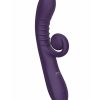 The Rabbit Company The Rolling Rabbit Rechargeable Silicone Vibrator - Purple - Image 3