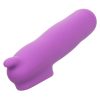 First Time Rechargeable Silicone Hummer Stimulator - Purple - Image 3