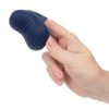 Cashmere Dual Finger Massager Rechargeable Silicone Vibrator - Blue - Image 4