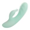 Pacifica Polynesia Rechargeable Silicone Dual Vibrator - Teal