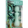 Pacifica Maui Rechargeable Silicone Massage Body Wand - Teal