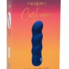 Cashmere Satin Swirl G Rechargeable Silicone G-Spot Vibrator - Blue