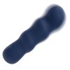 Cashmere Satin Swirl G Rechargeable Silicone G-Spot Vibrator - Blue