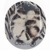 Ouch! Heavy-duty Fluffy Handcuffs - SnowLeopard
