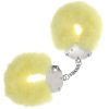 Ouch! Heavy-duty Fluffy Handcuffs - Yellow