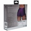 Ouch! Vibrating Strap-On Boxer Rechargeable - M/L - Purple - Image 4