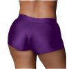 Ouch! Vibrating Strap-On Boxer Rechargeable - XL/2XL - Purple - Image 3