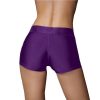 Ouch! Vibrating Strap-On Boxer Rechargeable - XS/SM - Purple - Image 3