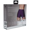 Ouch! Vibrating Strap-On Boxer Rechargeable - XS/SM - Purple - Image 4