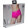 Ouch! Vibrating Strap-On Brief Rechargeable - XS/SM - Pink