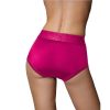 Ouch! Vibrating Strap-On Brief Rechargeable - XS/SM - Pink - Image 3