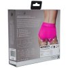Ouch! Vibrating Strap-On Brief Rechargeable - XS/SM - Pink - Image 4
