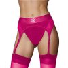 Ouch! Vibrating Strap-On Thong Rechargeable - XS/SM - Pink