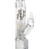 Jack Rabbit Beaded Rabbit Vibrator - Clear