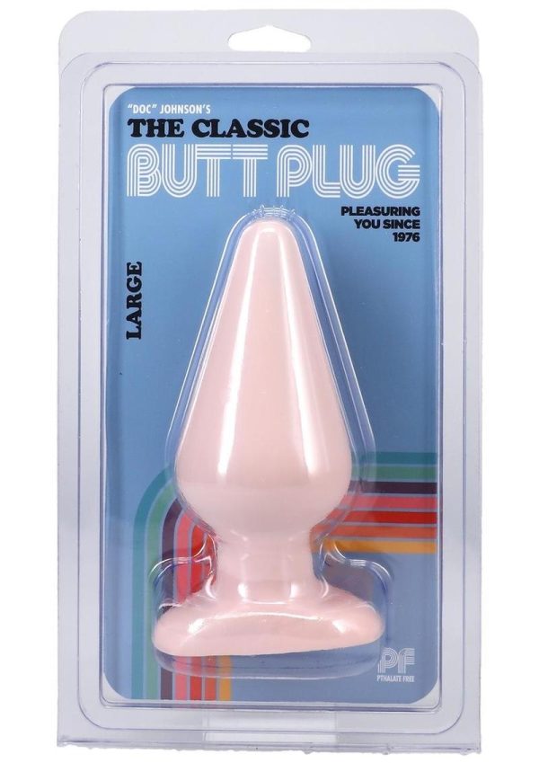 Classic Butt Plug Large Sil A Gel 6 Inch Flesh - Image 2