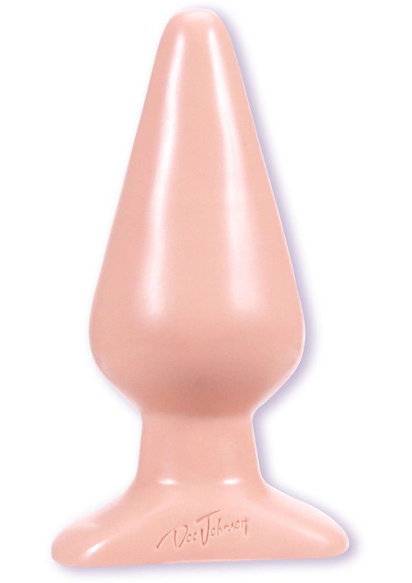 Doc Johnson Classic Butt Plug - Large - Vanilla