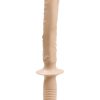 Man Handler Cock Dong Sil A Gel 14 Inch Flesh - Image 3