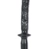 The Manhandler Dildo with Handle 10in - Black
