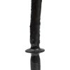The Man Handler Sex Wand Dong Sil A Gel 10 Inch Black - Image 4