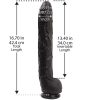 Dick Rambone Cock Sil A Gel 17 Inch Black - Image 4