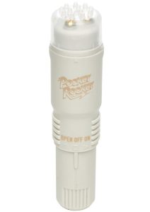 Pocket Rocket Mini Massager 4in - Ivory