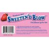 Sweeten D Blow Oral Pleasure Gel Strawberry 1.5 Ounce - Image 2