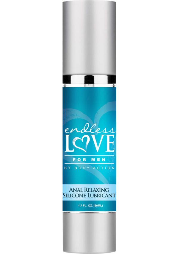 Endless Love For Men Anal Relaxing Silicone Based Lubricant 1.7 Ounce