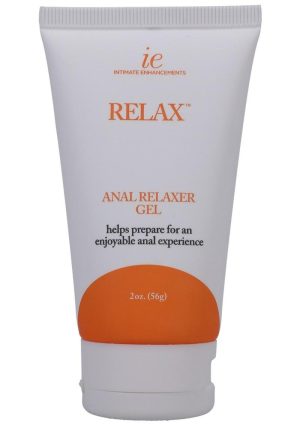 Relax Anal Relaxer For Everyone Waterbased Lubricant 2 Ounce Bulk