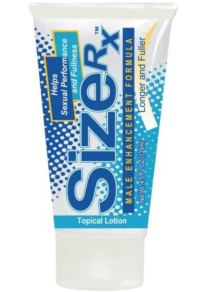 Size RX Penile Enhancement Lotion 4.5 Ounce