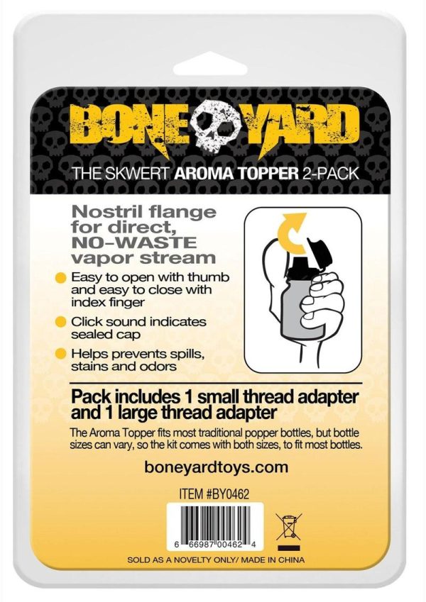 Boneyard Skwert Aroma Toppers (2 per pack) - Black - Image 2