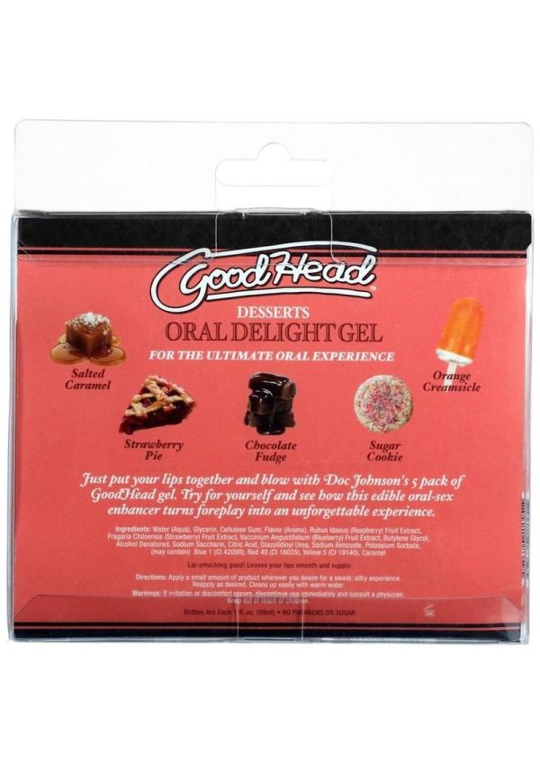 GoodHead Oral Delight Gel Desserts (5 Pack) 1oz - Image 2