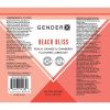 Gender X Beach Bliss Water Based Flavored Lubricant 4oz. - Peach - Image 2