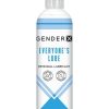 Gender X Everyone`s Lube Water Based Lubricant 4oz