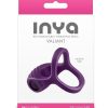 Inya Valiant Rechargeable Silicone Cock and Ball Ring - Purple
