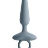 Renegade Maverick Rechargeable Silicone Anal Plug - Gray